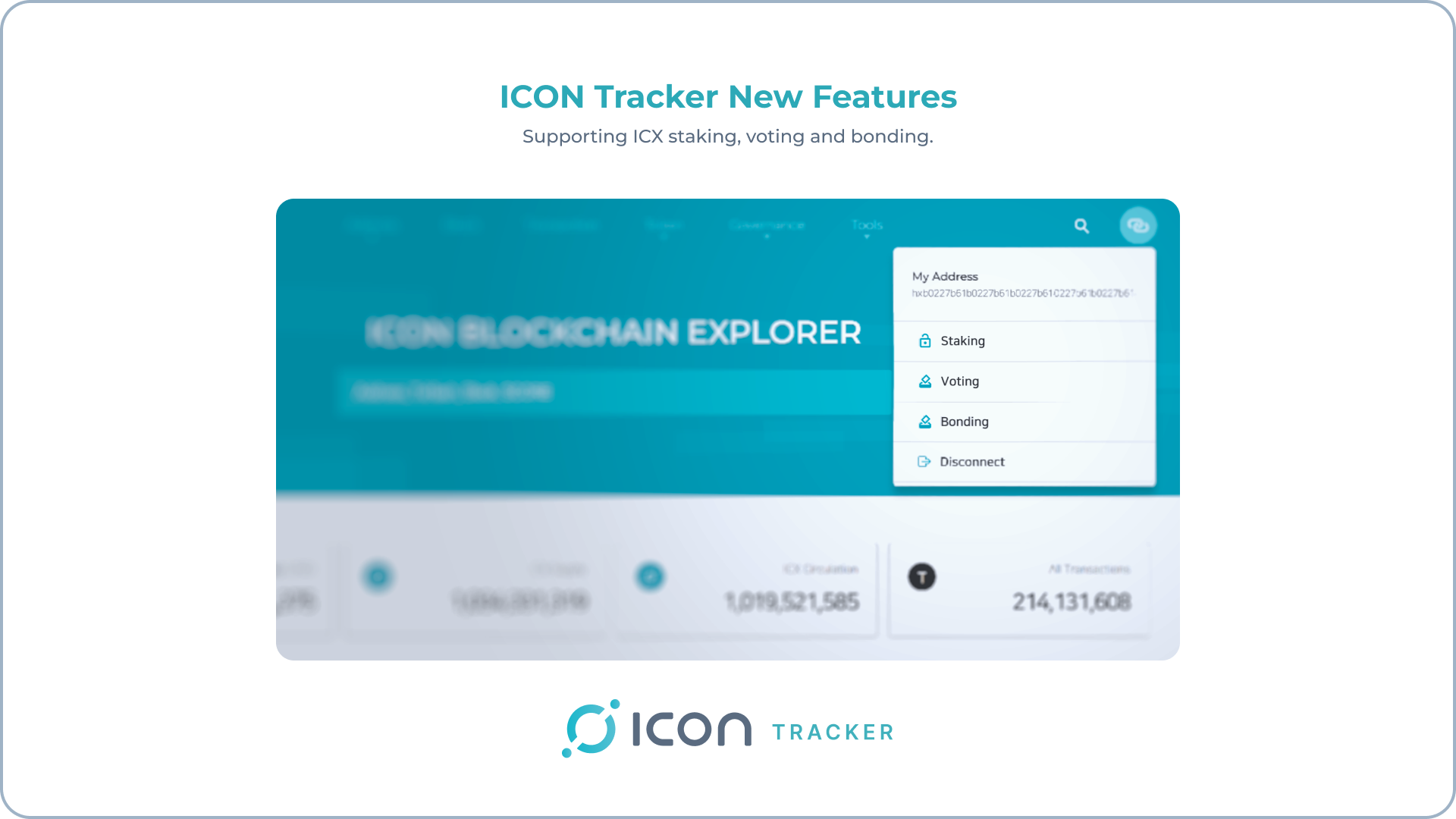 ICX tracker update